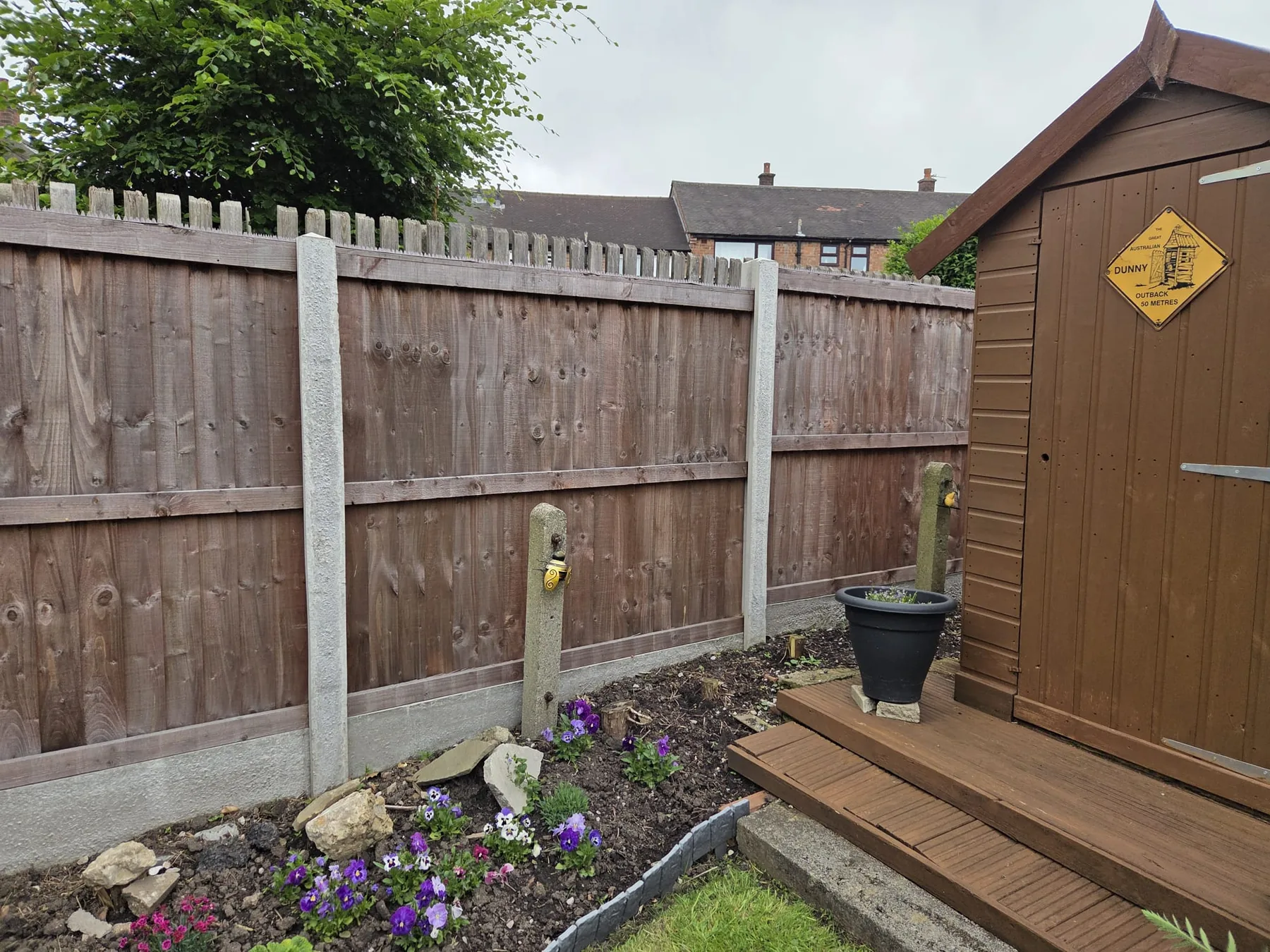 Clean outdoor area